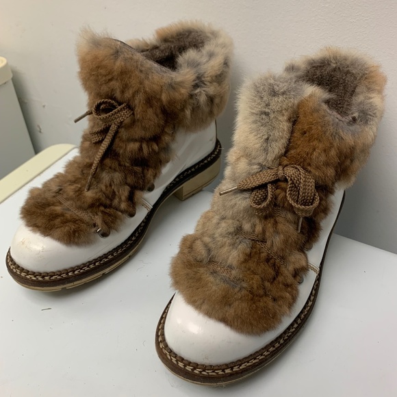 Fur booties - Picture 1 of 4